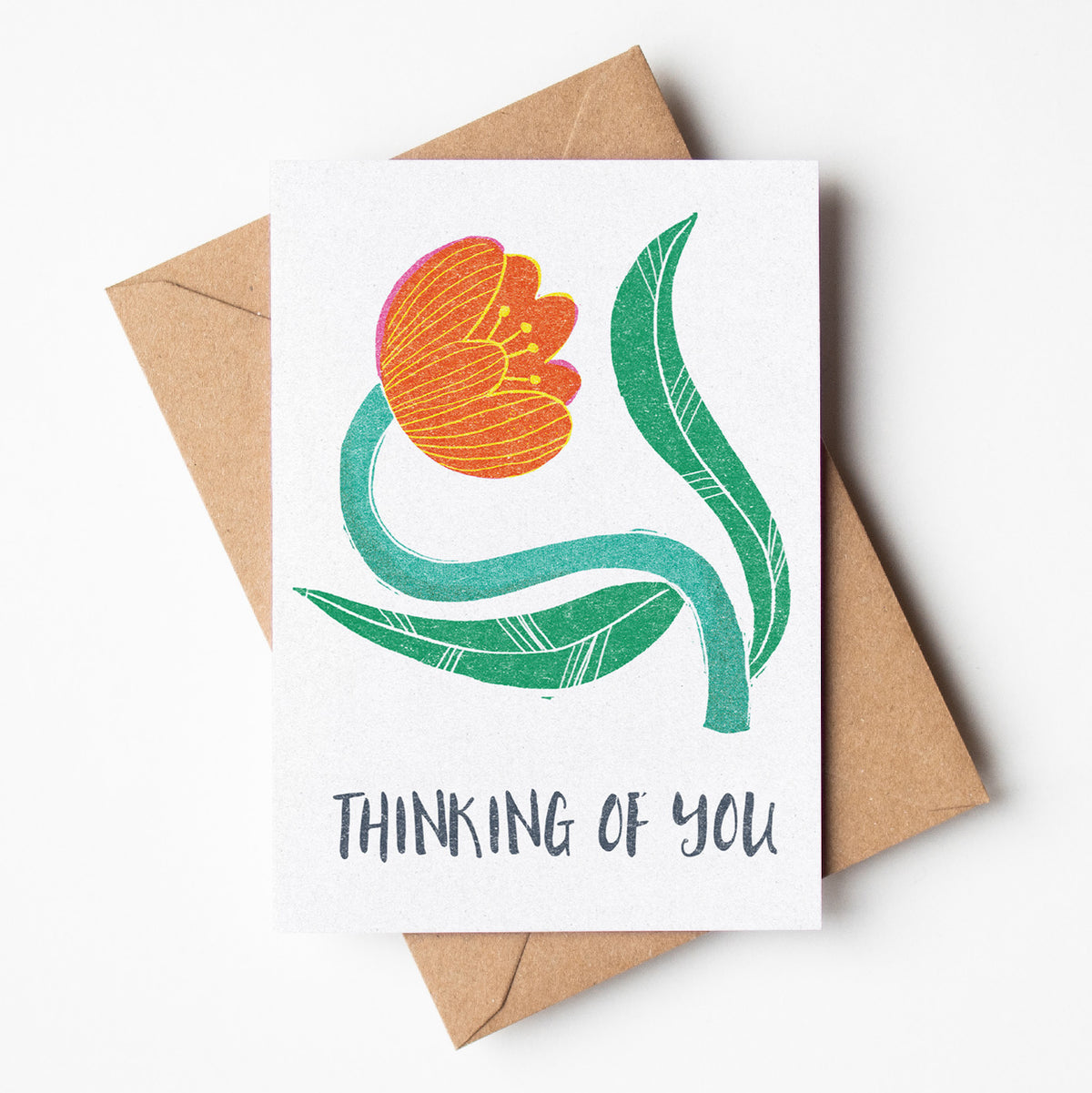 Thinking of You - A6 Greeting Card