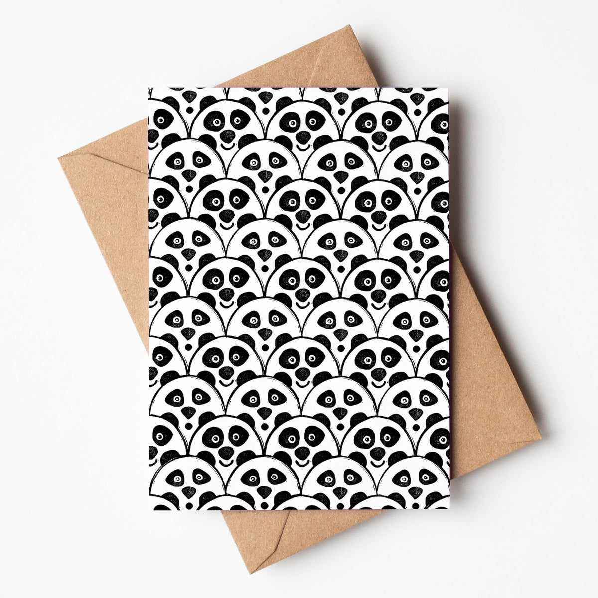 Pandamonium - A6 Greeting Card